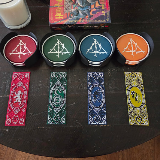 Ultimate House Collection - 4 Coaster Sets + 4 Bookmarks