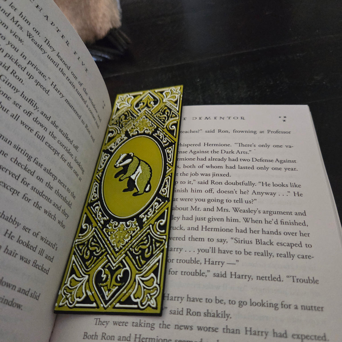 Badger Bookmark