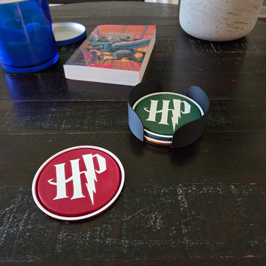 Hogwarts Coaster Set - 4 Houses